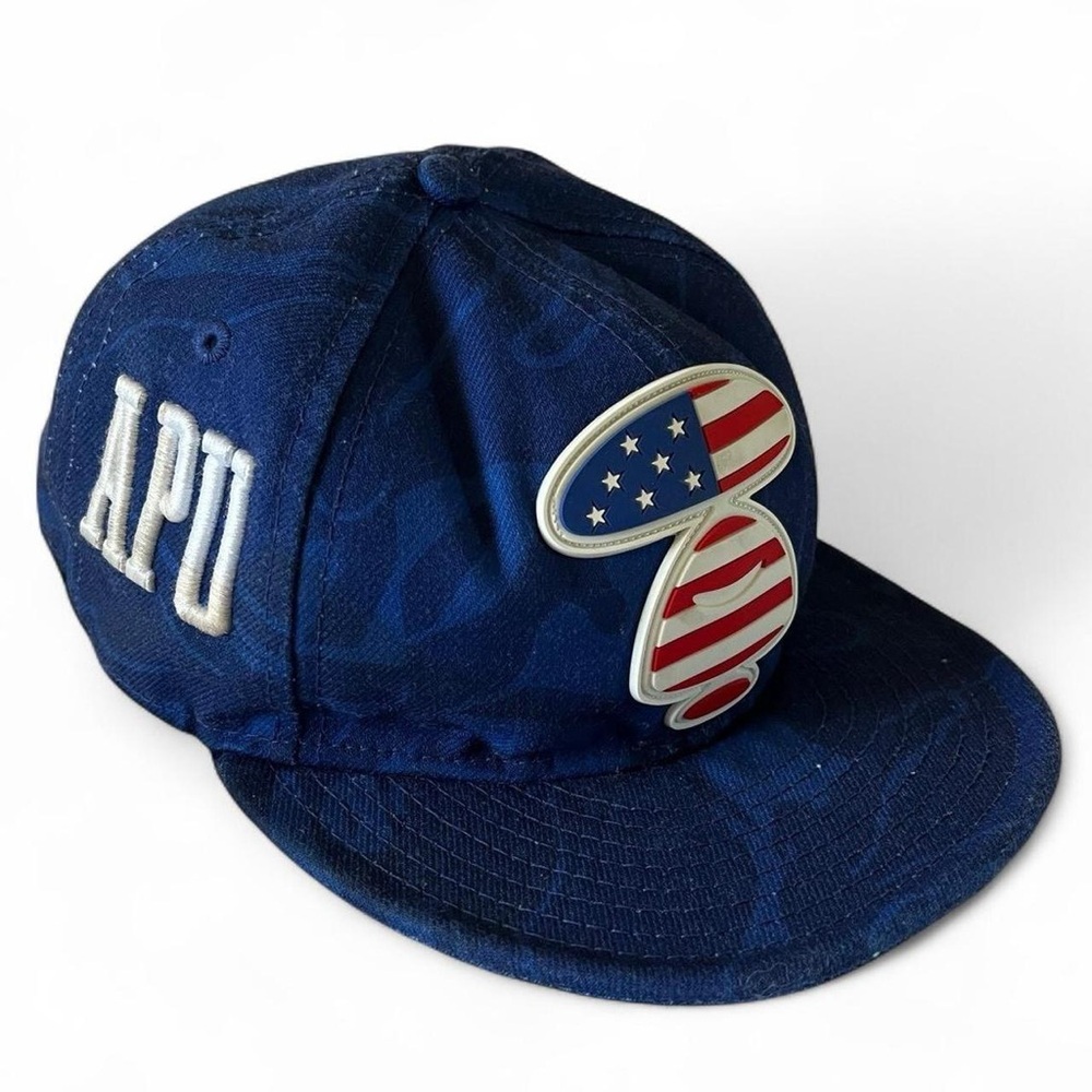 AAPE by Bathing Ape New Era Sm-Med Guys or Unisex US flag 🇺🇸 Ape Cap
